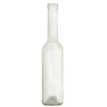 Botella Hock transparente 375ml Boca Tapón