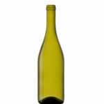 Botella borgoña verde hoja seca 750ml Boca Corcho P16