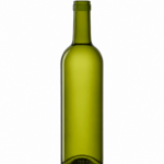 Botella burdeo verde olivo 375ml Boca Corcho