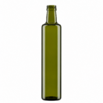 Botella dorica verde olivo 500ml Boca Rosca