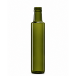 Botella dorica verde olivo 250ml Boca Rosca