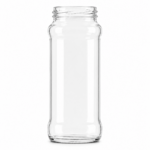 Frasco Food transparente 370ml Tapa 63mm