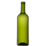 Botella burdeo verde olivo 375ml Boca Corcho