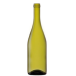 Botella borgoña verde hoja seca 750ml Boca Corcho P16