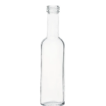 Botella miniatura burdeo transparente 50ml Boca Rosca