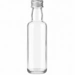 Botella miniatura Classic transparente 50ml Boca Rosca