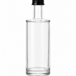 Botella miniatura Pilar transparente 50ml Boca Rosca